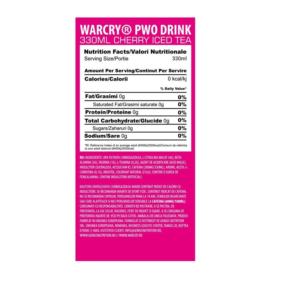 WarCry prije vježbanja | Spremno za piće - 330 ml