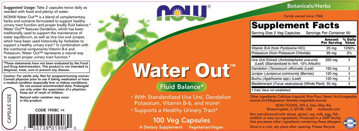 Water Out - 100 kapsula