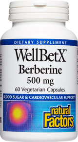 WellBetX Berberin 500 mg - 60 kapsula