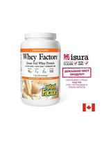 Whey Factors® čisti protein sirutke - bez okusa, za mišiće & Oporavak, 1 kg praha