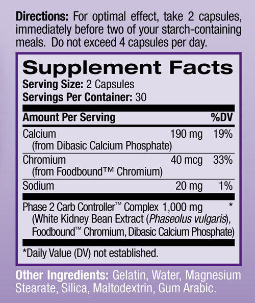 White Kidney Bean Carb Intercept/60 kap