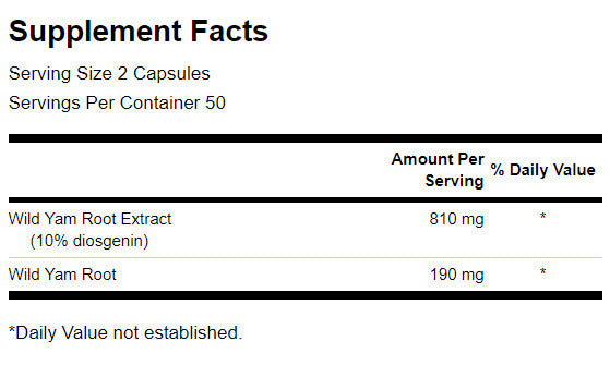 Korijen divljeg jama 405 mg - 100 kapsula
