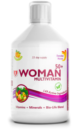 Žene 50+ multivitamini za žene s kolagenom 1497 mg - 149 aktivnih sastojaka /500 ml/