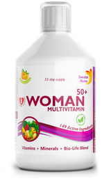 Žene 50+ multivitamini za žene s kolagenom 1497 mg - 149 aktivnih sastojaka /500 ml/