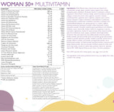 Žene 50+ multivitamini za žene s kolagenom 1497 mg - 149 aktivnih sastojaka /500 ml/