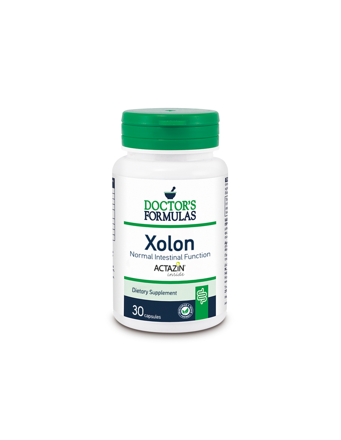 Biljni laksativ - Xolon, 30 kapsula Doctor's Formulas