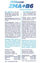 ZMA + B6 | Effervescent Complex Formula - 20 topljivih tableta