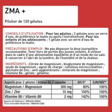 ZMA + | Cink + Magnezij + B6 - 120 kapsula
