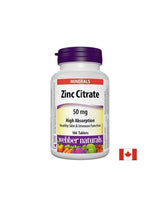 Cink citrat/Cink (citrat), 50 mg, 180 tableta