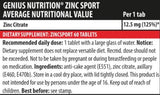 Cink Sport - 60 tableta