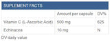 Vitamin C 500 + Echinacea - 120 kapsula