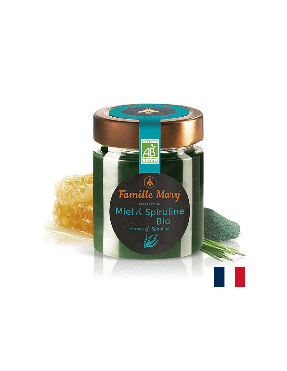 Acacia med + spirulina, bio, 170 g