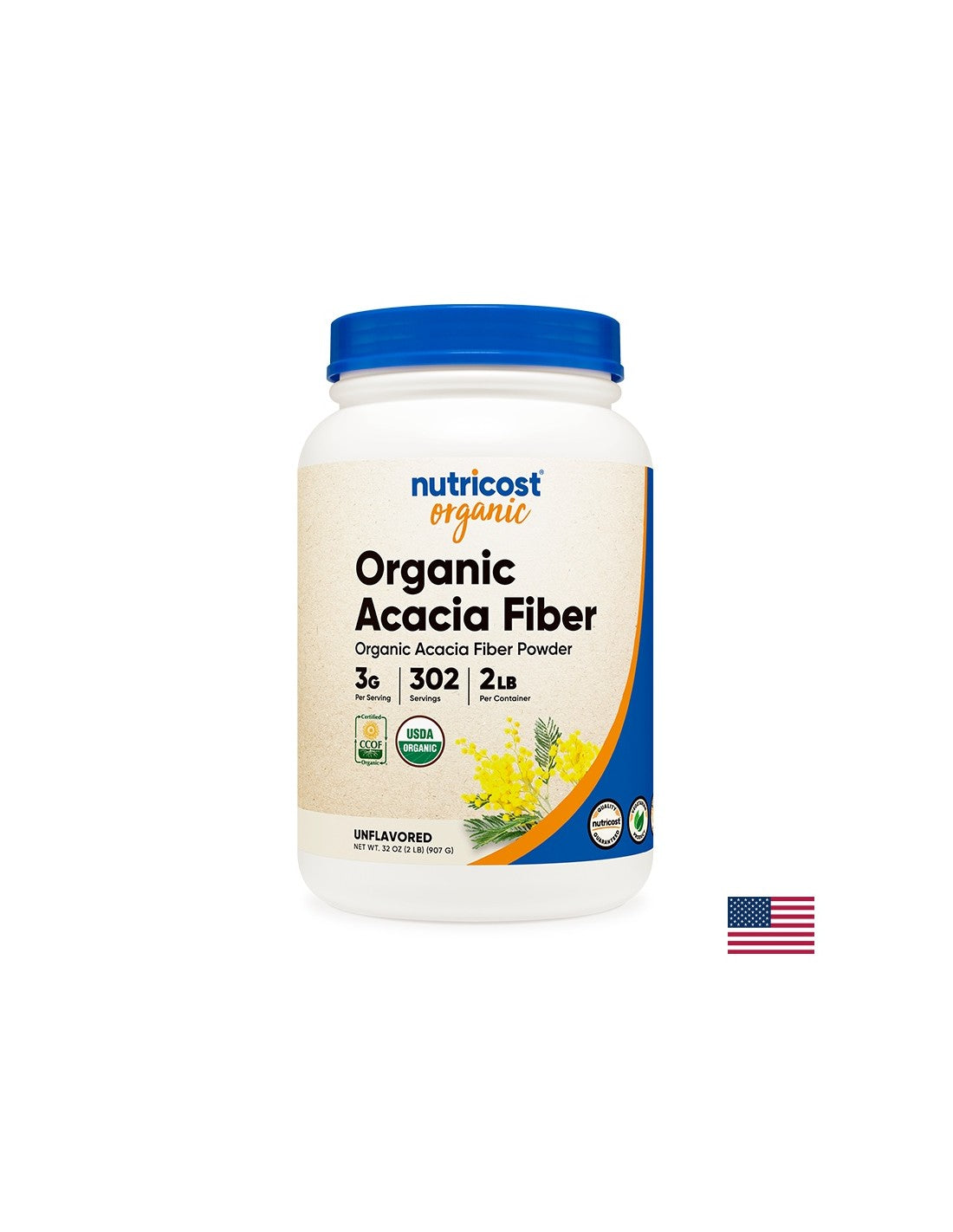 Vlakna bagrema u prahu - organska, 907g <tc>Nutricost</tc>