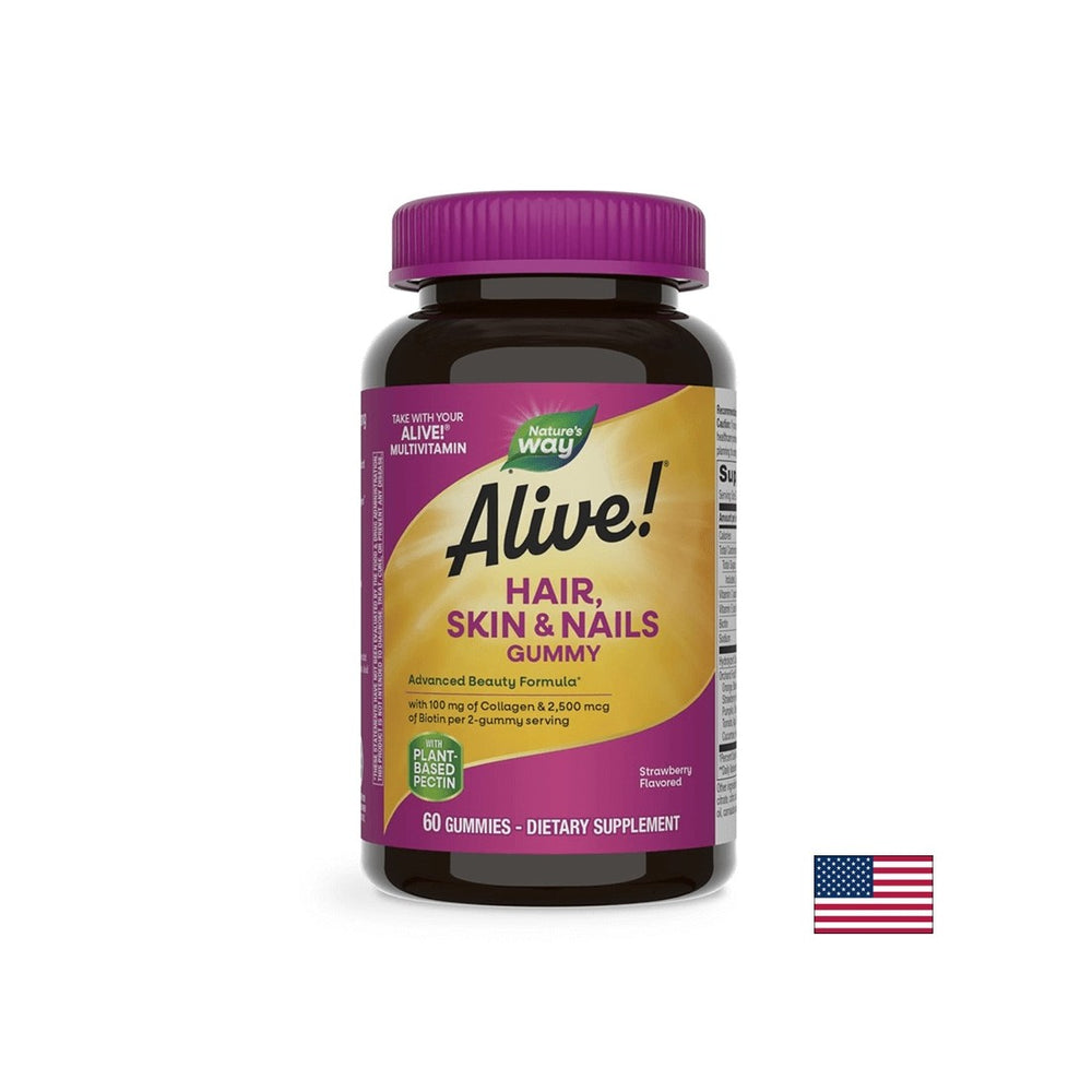 <tc>Alive</tc>! Vrhunska formula za kosu, kožu i nokte - 60 guma