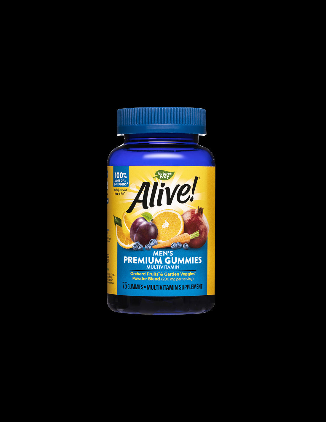 <tc>Alive</tc>! Men's Gummy Vitamins - 75 tableta za žvakanje