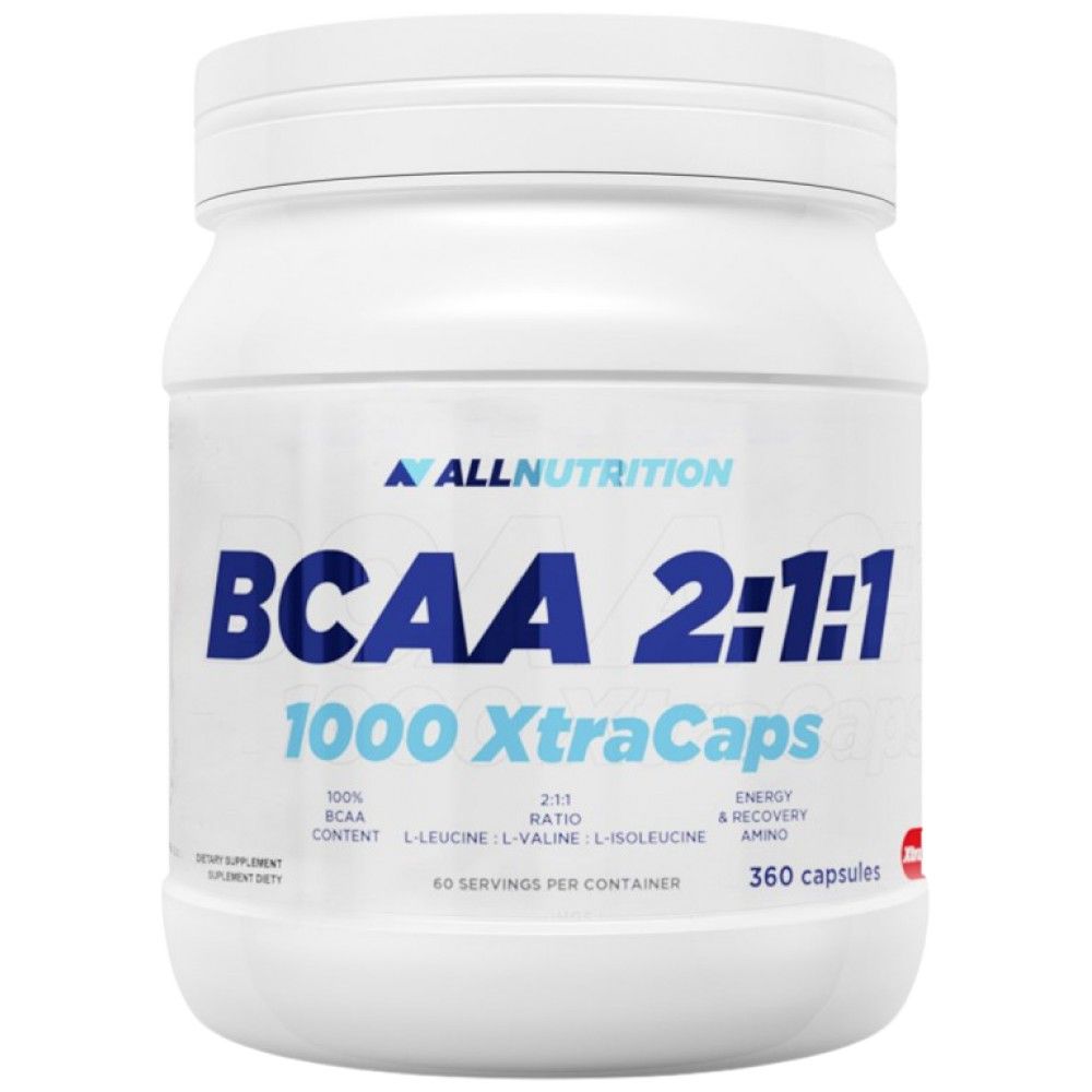 BCAA 2: 1: 1 1000 XTRACAPS - 360 kapsula
