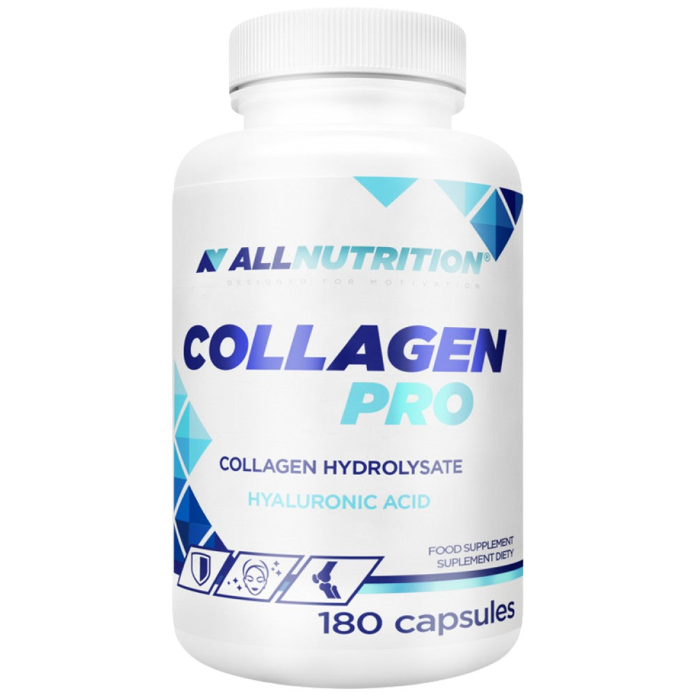 Collagen Pro CAPS | s glukozaminom, hondroitinom, hijaluronskim, boswellia - 180 kapsula