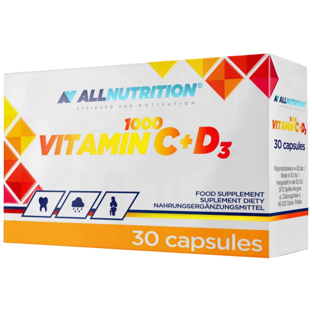 Vitamin C 1000 + D3 2000 IU 30 kapsula