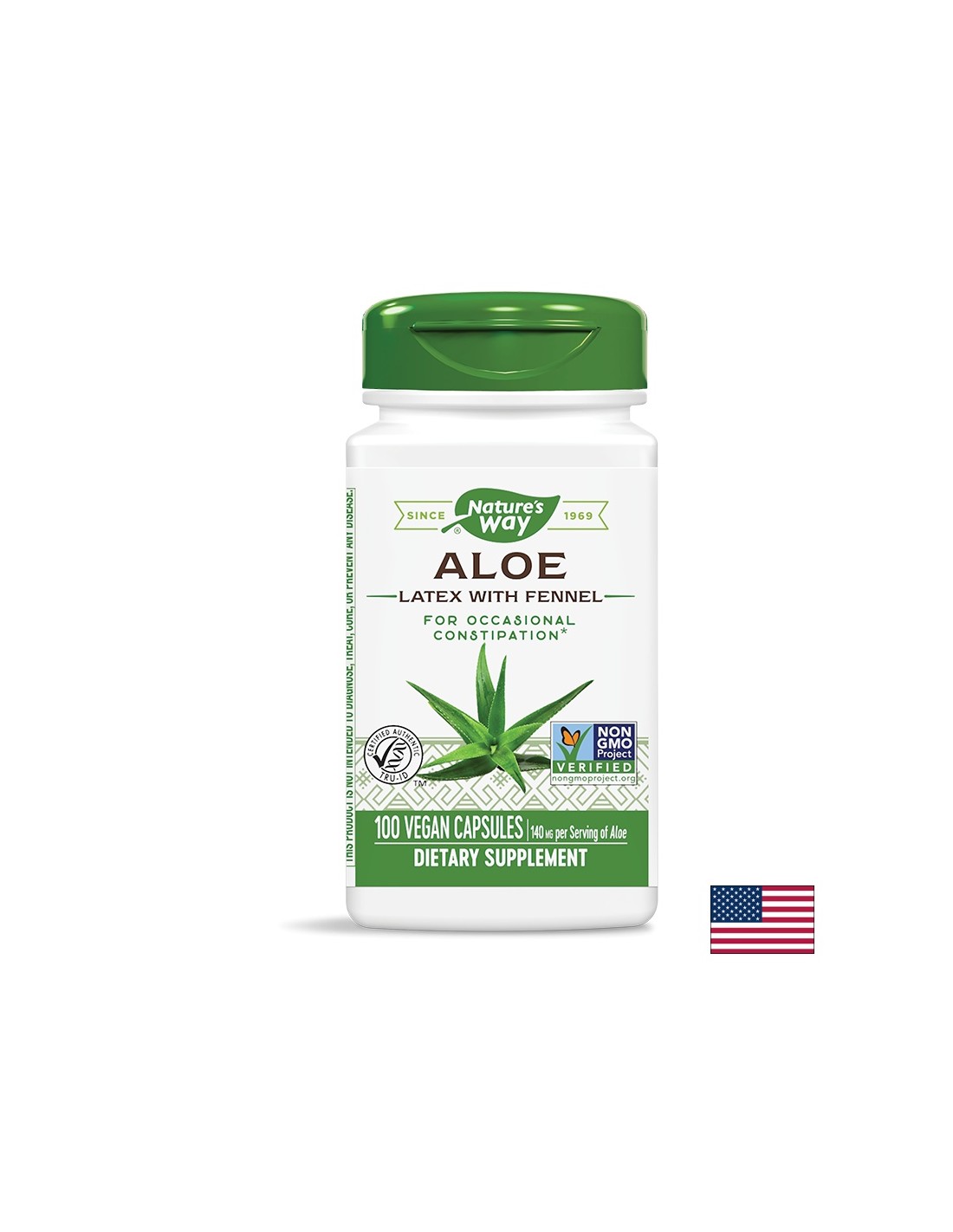 Aloe vera 275 mg - 100 kapsula