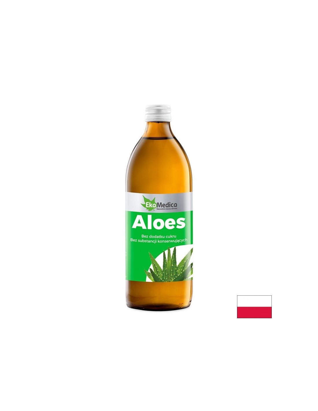 Aloe vera (list soka), 500 ml ekamedice