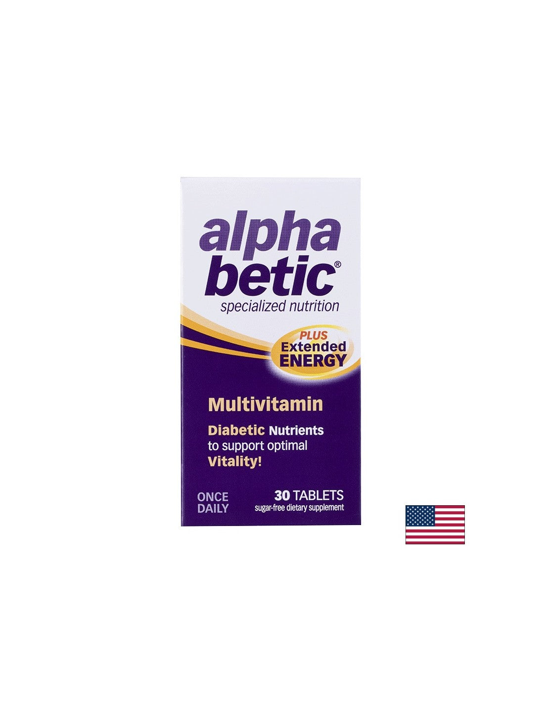 Energizirajući multivitamini za dijabetičare - Alpha Betic®, 30 tableta