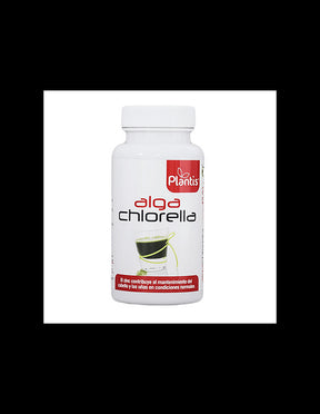 Anemia, fatigue, detox - Chlorella (microalgae) Plantis, 400 mg x 60 capsules - Nutra Best Europe