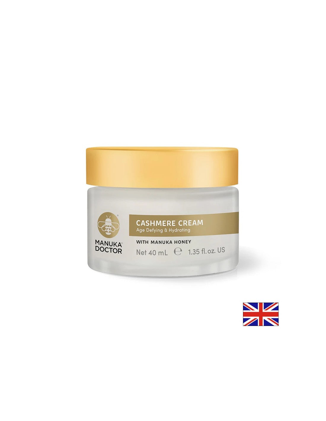 Protiv starenja krema za lice s kašmirom i medom manuka, 40 ml