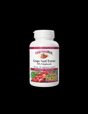 GrapeSeedRich | Grape Seed Extract 100 mg - 60 capsules - Nutra Best Europe