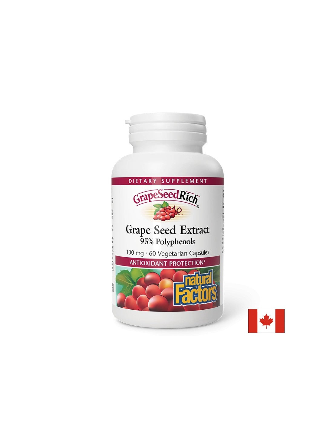 Graseedrich | Ekstrakt sjemenki grožđa 100 mg - 60 kapsula