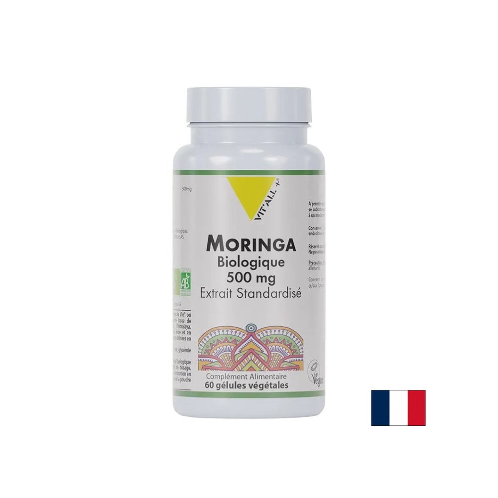 Antioksidans i snažni imunitet - moringa, organski, 500 mg x 60 kapsula
