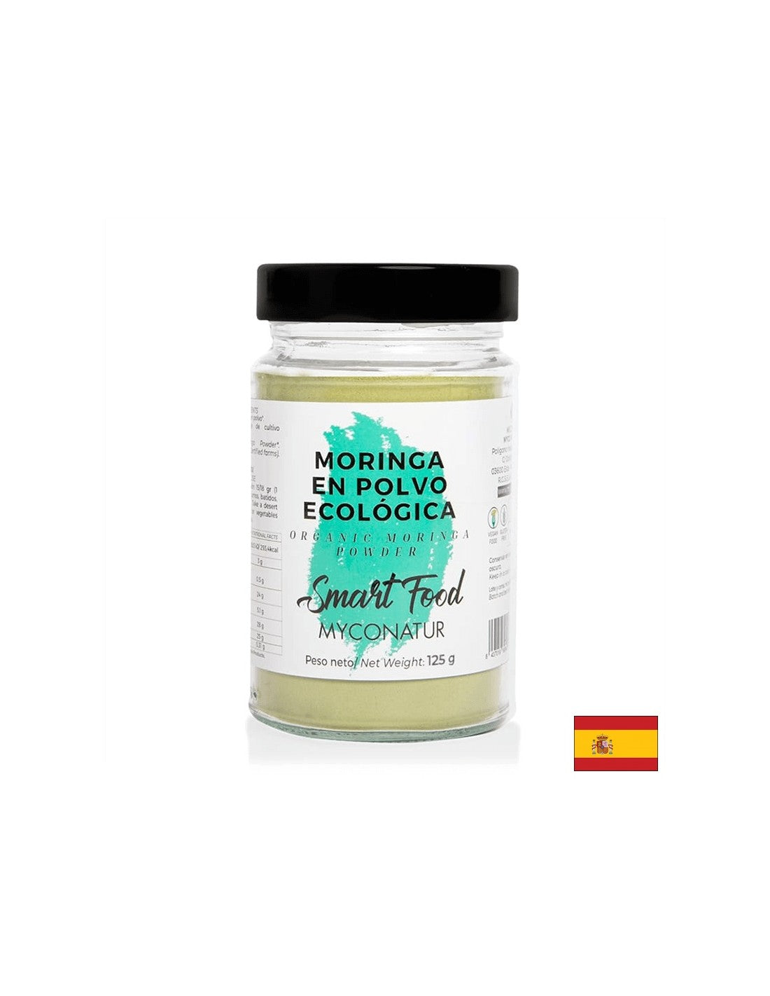 Antioksidans - Moringa, bio, 125 g praha