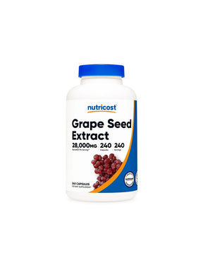Antioxidant protection - Grape seed (extract), 240 capsules - Nutra Best Europe