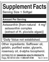 Astaksantin 4 mg - 60 gel kapsula