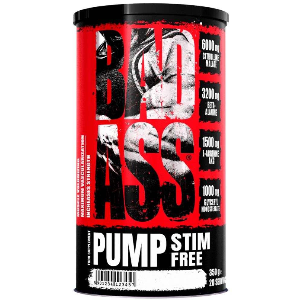 <tc>BAD ASS</tc> PUMPA Stim-Free formula - 350 grama