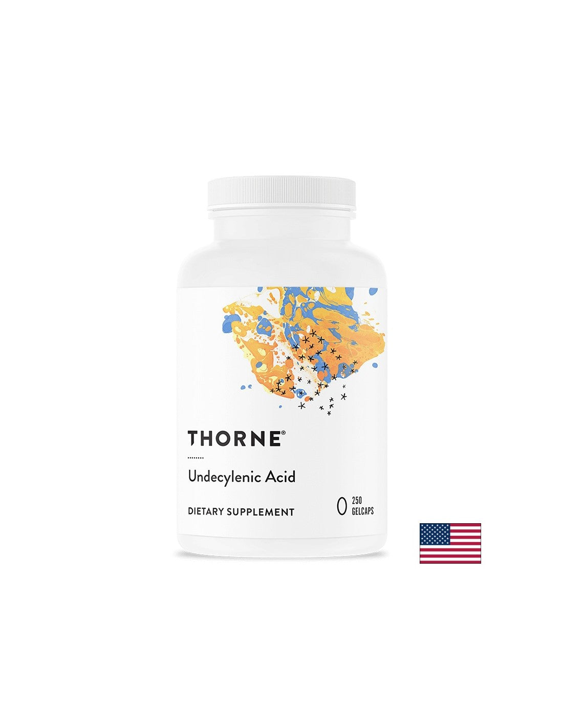 Ravnoteža crijevne i vaginalne flore - undecilenska kiselina, 750 mg x 250 gel kapsula <tc>Thorne</tc>