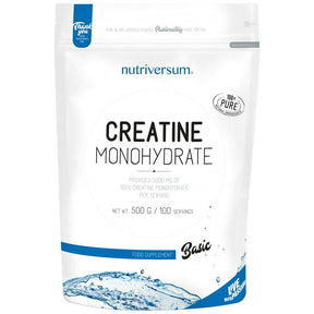 Creatine Monohydrate Powder - 500 grams - Nutra Best Europe