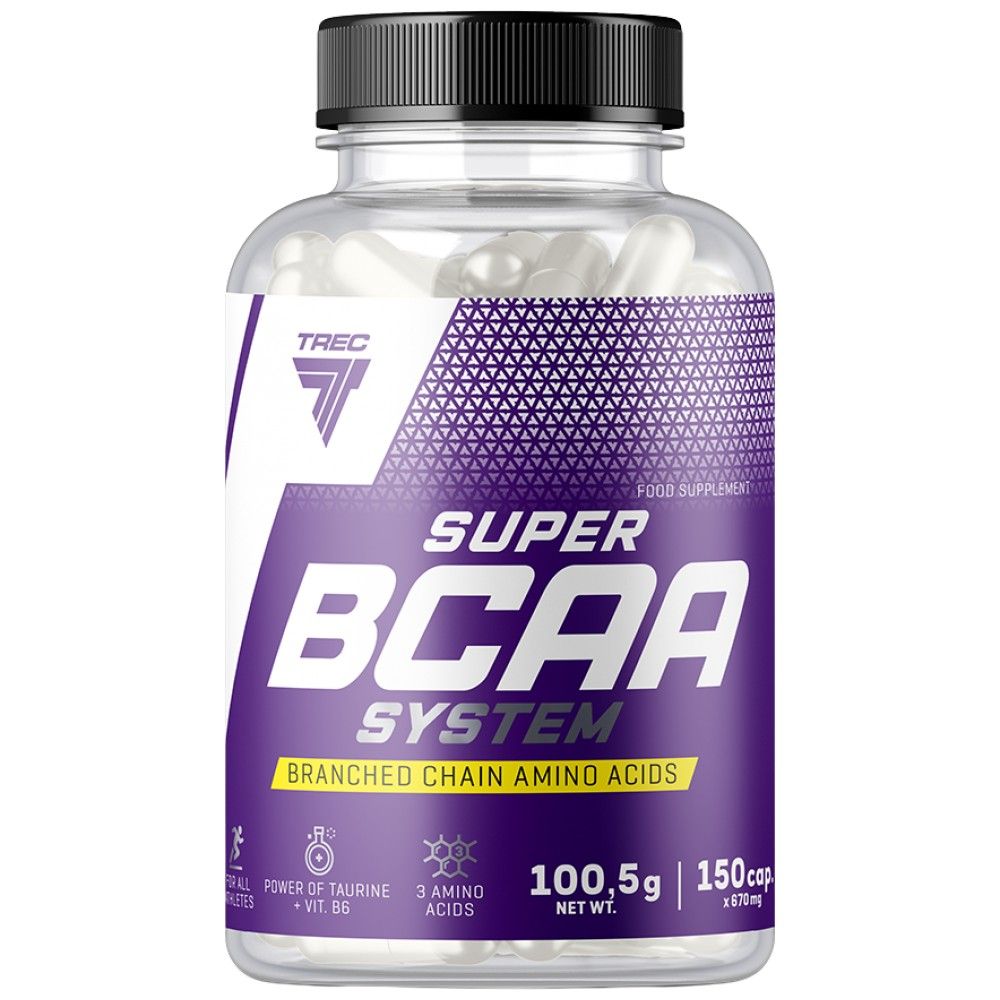 Super BCAA kape za sustav - 150 kapsula