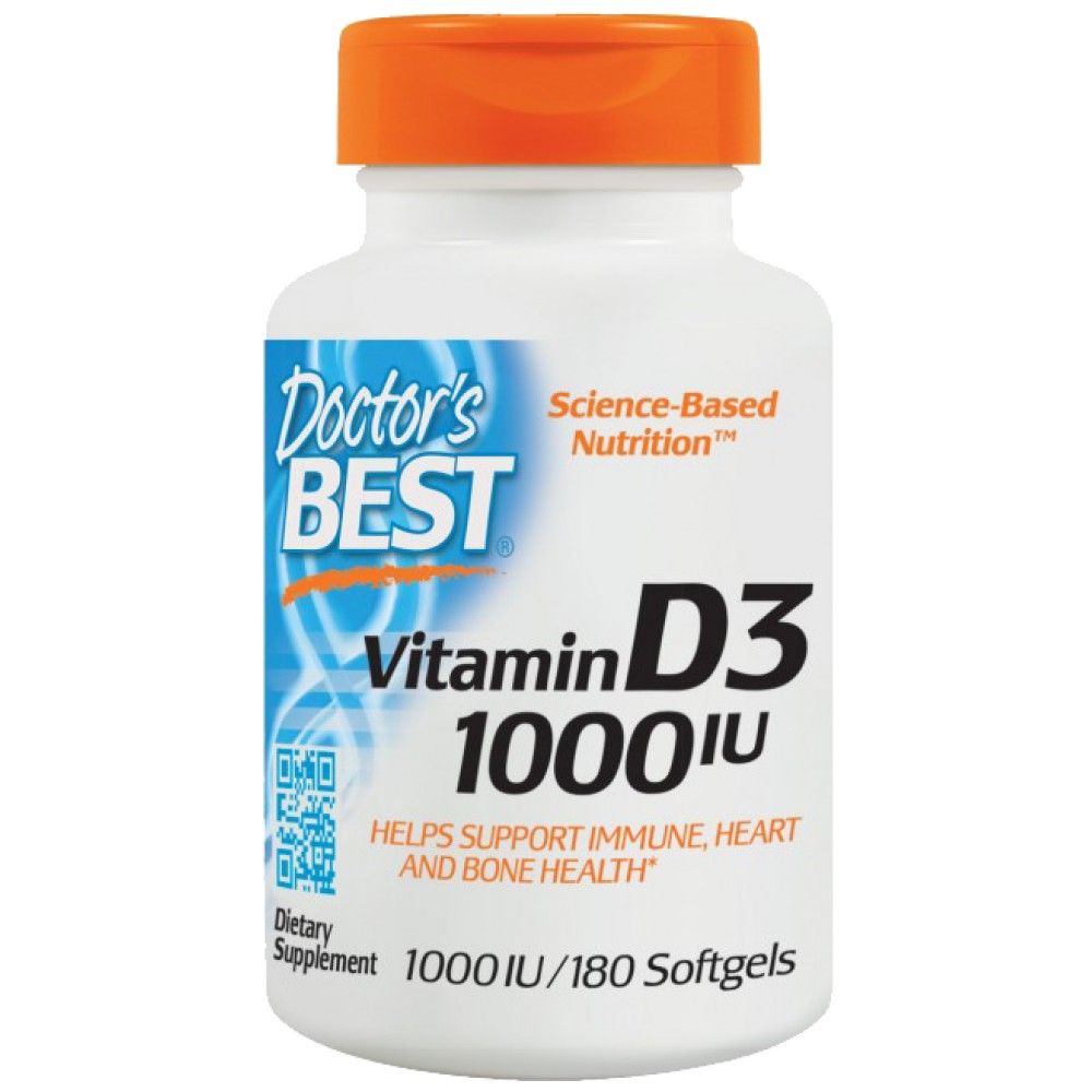 Najbolji vitamin D3 1000 IU - 180 gel kapsule