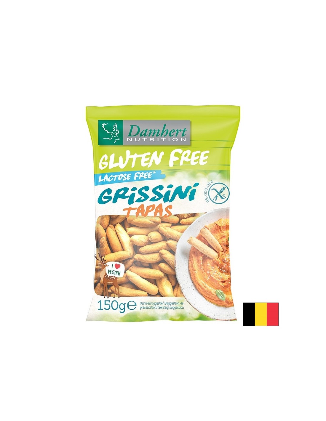 Kruh bez glutena tapas, 150 g