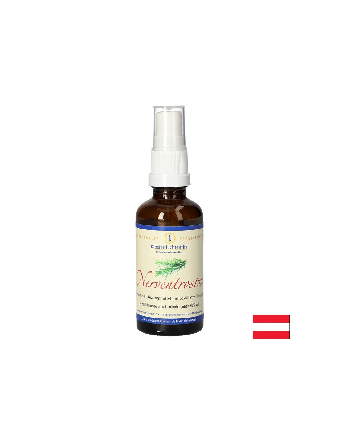 Biljna formula za živčani sustav, 50 ml spreja