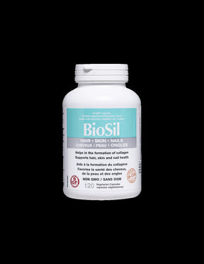 BioSil™ Hair, Skin & Nails/ Hair, skin and nails x 120 capsules Natural Factors - Nutra Best Europe