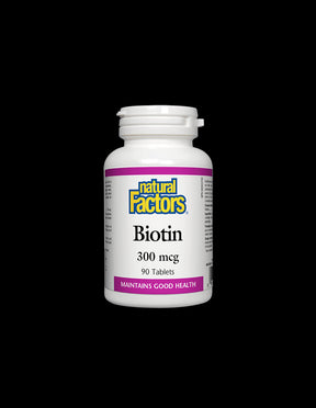 Biotin 300 mcg - 90 Tablets - Nutra Best Europe