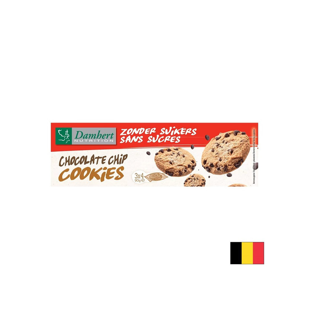 Kolačići s čokoladnim čipsom (bez šećera), 90 g