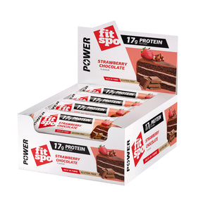 Power Bar Strawberry & Chocolate – 12 x 55 g - Nutra Best Europe