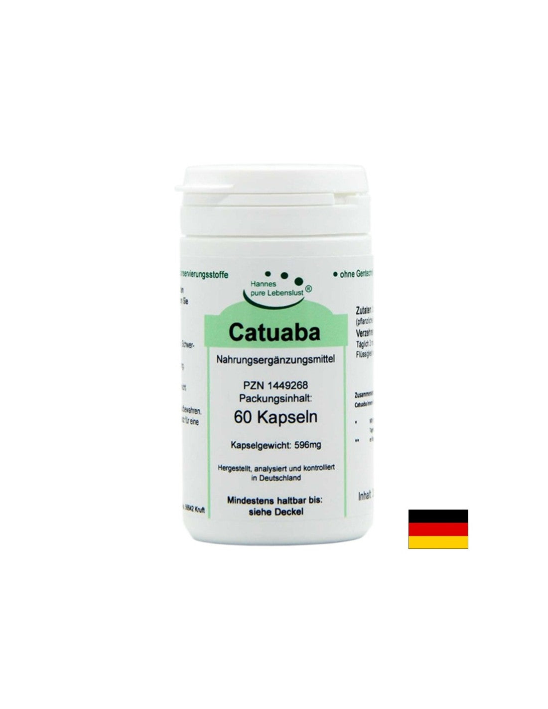 Catuaba - Catuaba - Za živčani sustav, 60 kapsula