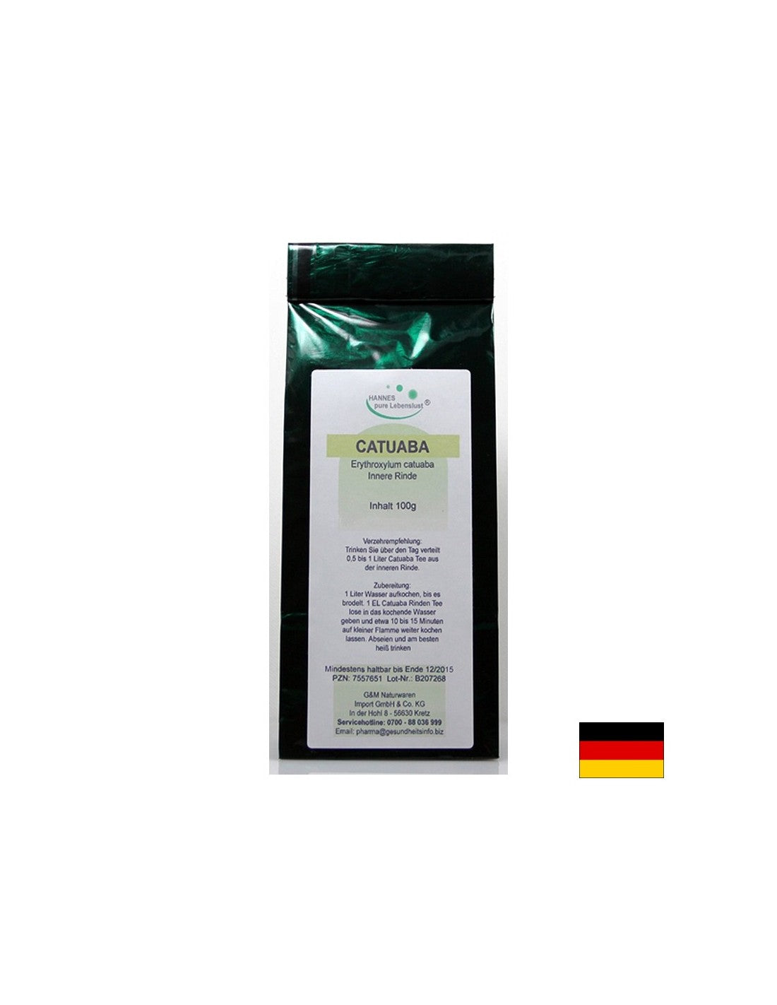 Catuaba Tee - Catuaba (brazilska smreka), 100 g el compa