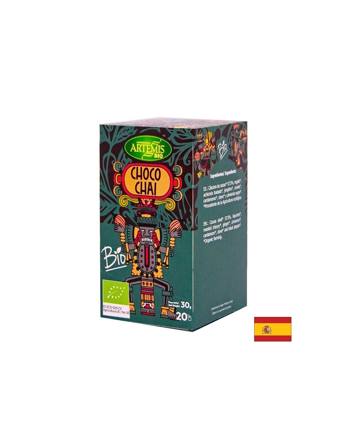 Čaj choco (choco) bio, 20 filtriranih vrećica herbes del moli