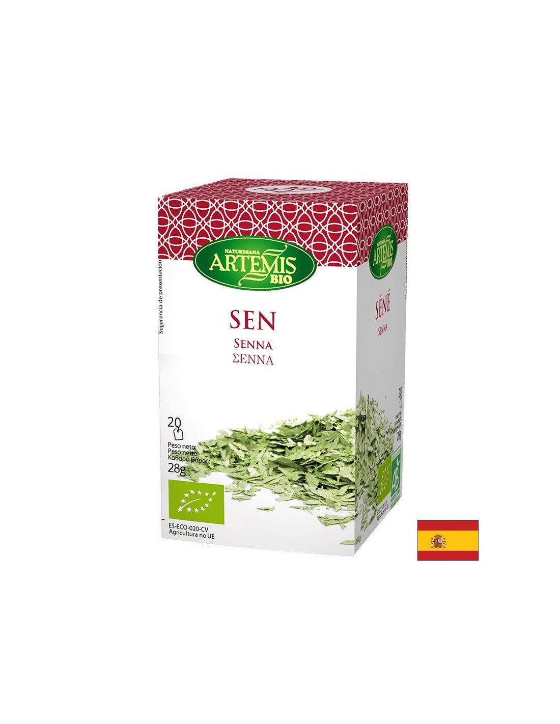 Senna Tea (LEAF) Bio, 20 filtriranih vrećica