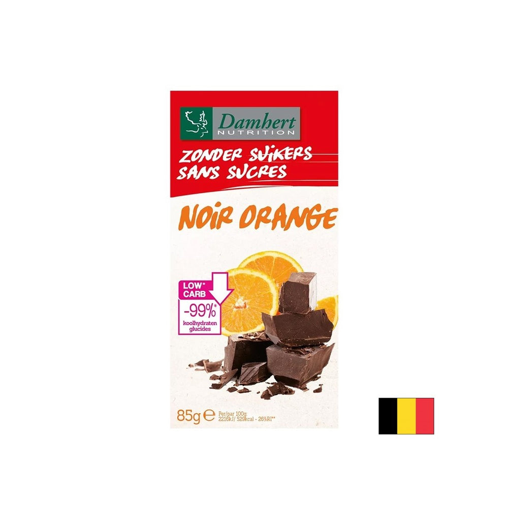 Tamna čokolada s narančastom (bez šećera), 85 g