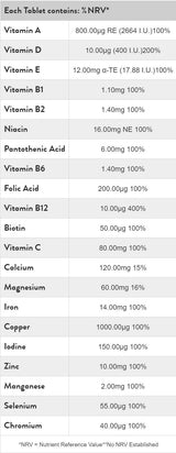 ABC do Z | Veganski multivitamini - 60 tableta
